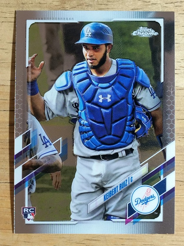2021 Topps Chrome #5 Keibert Ruiz RC