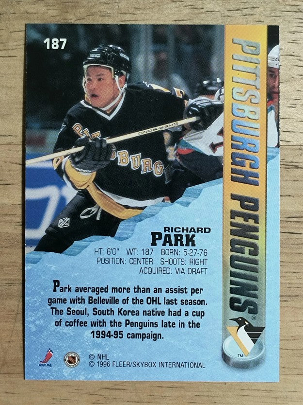 1995-96 Metal #187 Richard Park