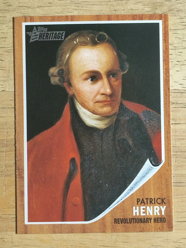 2009 Topps American Heritage #38 Patrick Henry