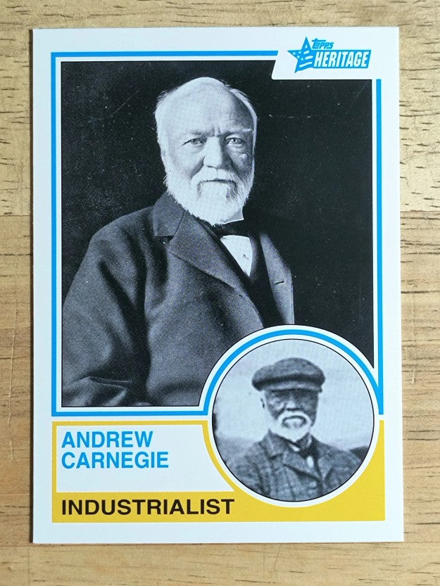 2009 Topps American Heritage #100 Andrew Carnegie