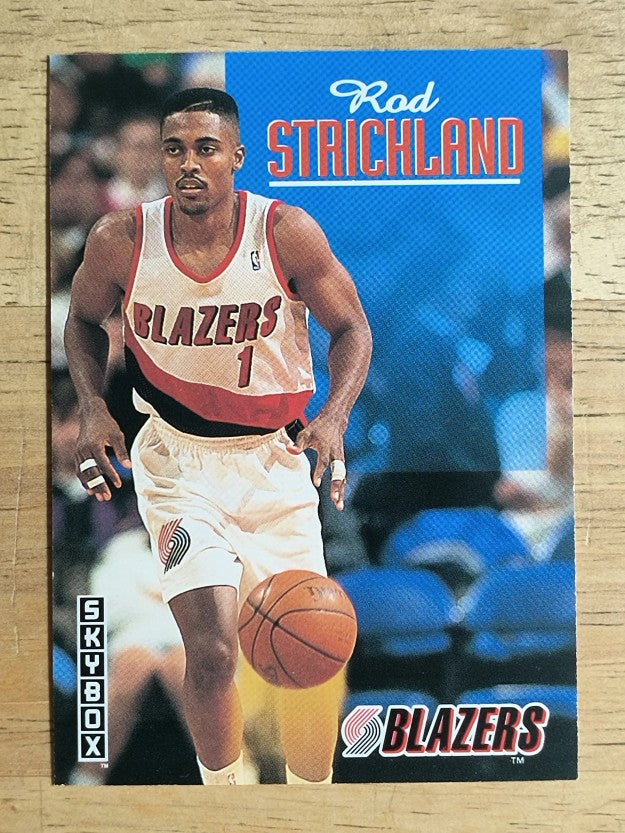 1992-93 SkyBox #394 Rod Strickland