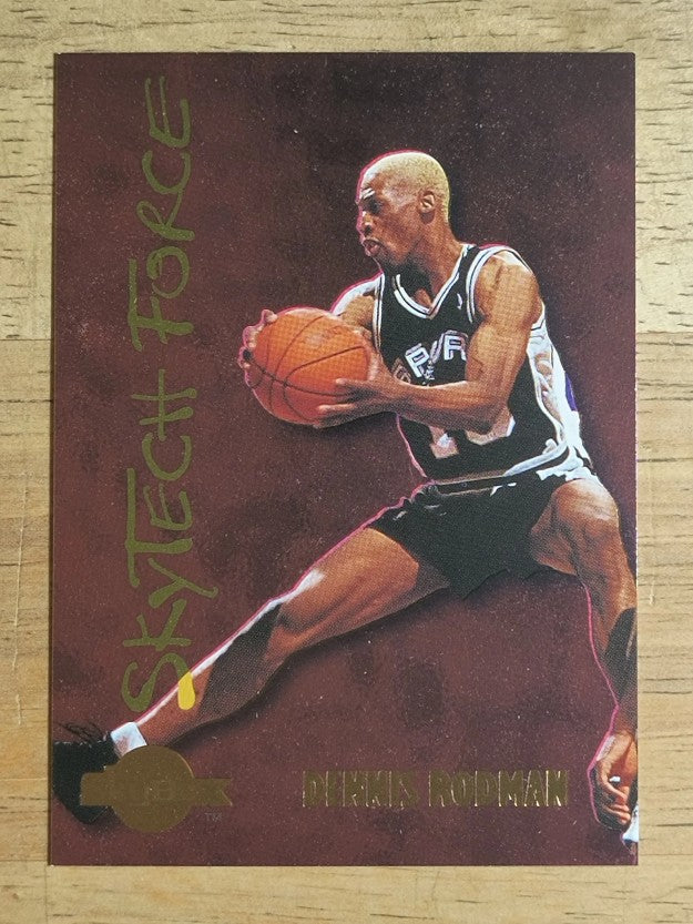 1994-95 SkyBox Premium SkyTech Force #SF26 Dennis Rodman