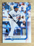 2001 Leaf Rookies and Stars #43 Gary Sheffield