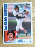 1984 Topps #187 Luis Aponte