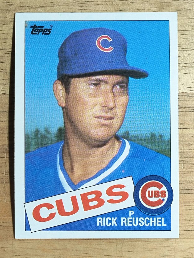 1985 Topps #306 Rick Reuschel