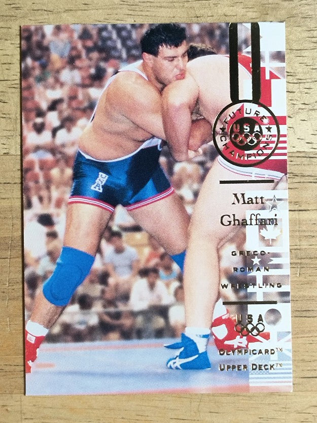 1996 Upper Deck U.S. Olympic #91 Matt Ghaffari