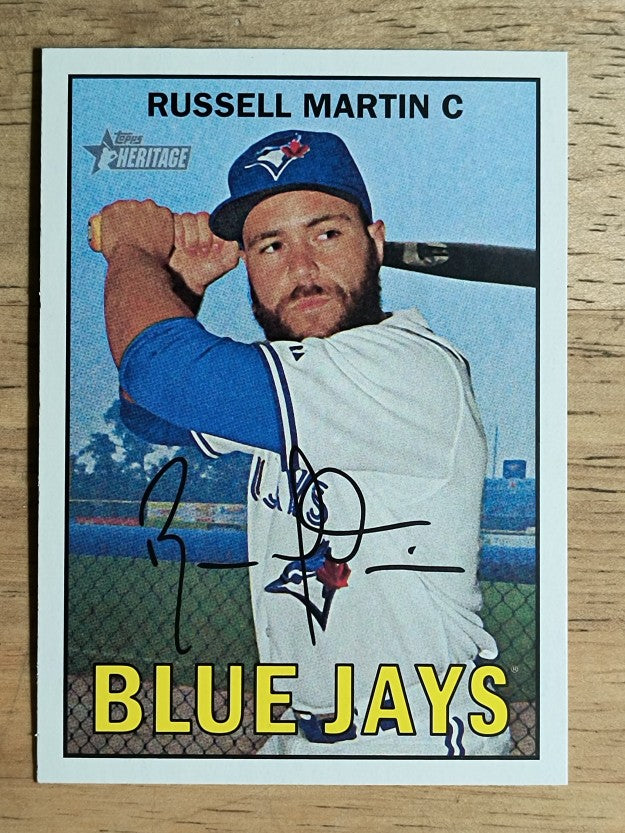 2016 Topps Heritage #131 Russell Martin