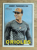 2016 Topps Heritage #198 Jimmy Paredes