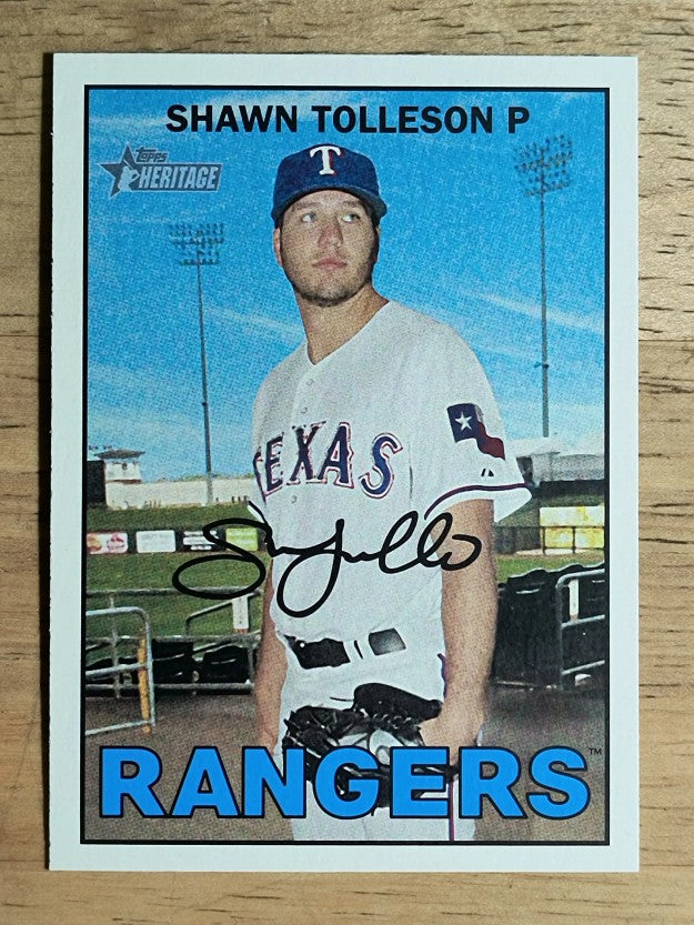 2016 Topps Heritage #199 Shawn Tolleson