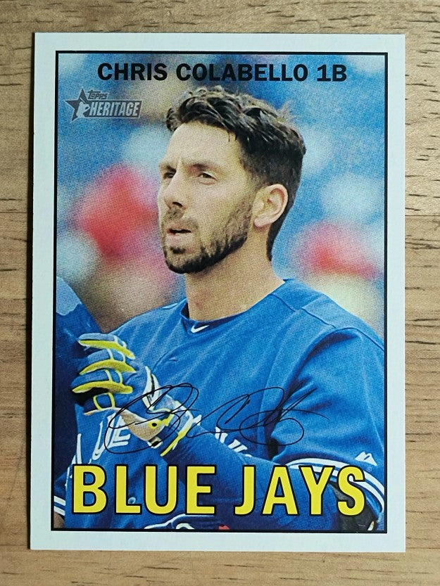 2016 Topps Heritage #202 Chris Colabello