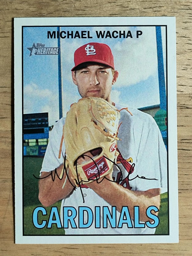 2016 Topps Heritage #210A Michael Wacha