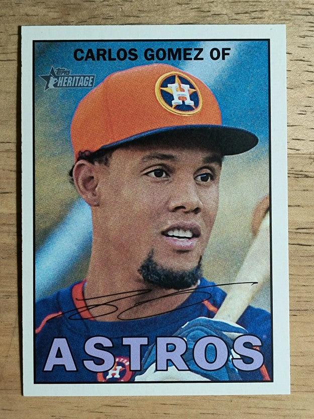 2016 Topps Heritage #227 Carlos Gomez