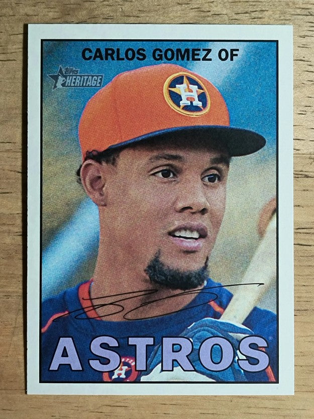 2016 Topps Heritage #227 Carlos Gomez