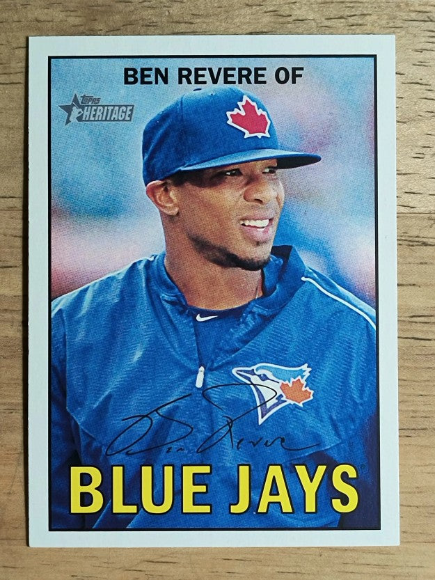 2016 Topps Heritage #228 Ben Revere