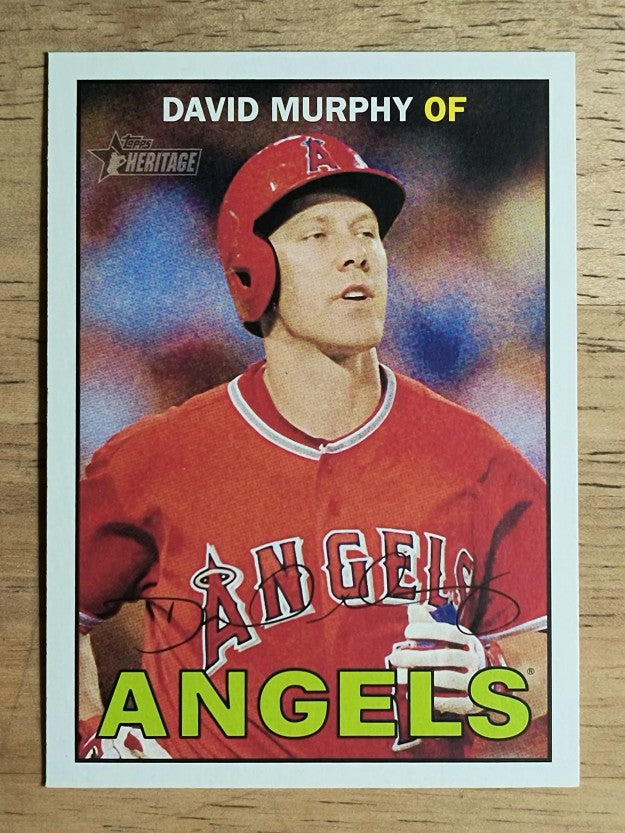 2016 Topps Heritage #303 David Murphy