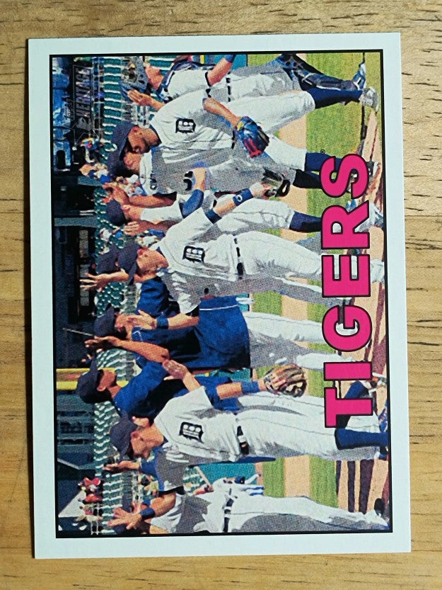 2016 Topps Heritage #348 Detroit Tigers