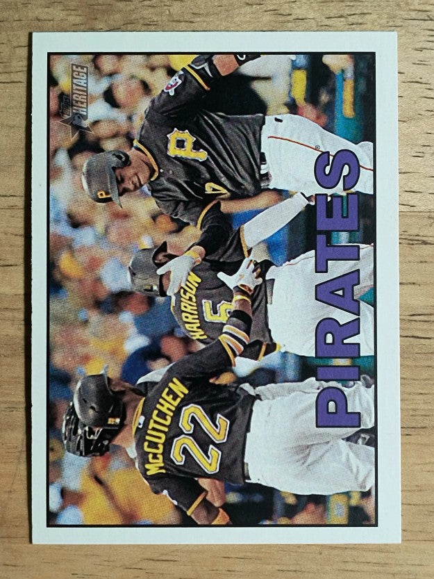 2016 Topps Heritage #364 Pittsburgh Pirates