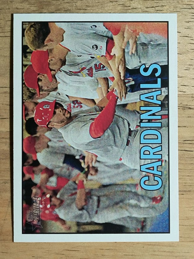 2016 Topps Heritage #365 St. Louis Cardinals