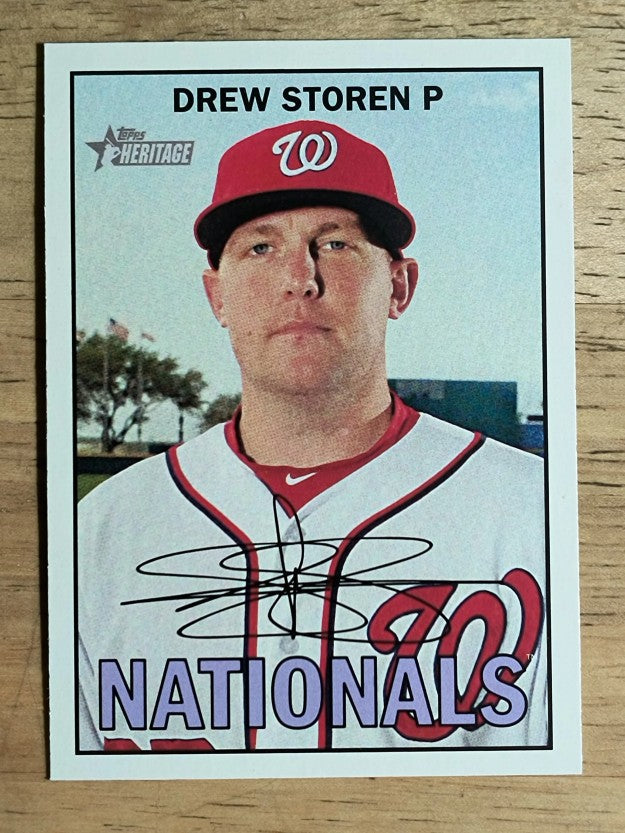 2016 Topps Heritage #379 Drew Storen