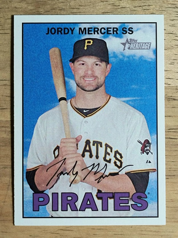 2016 Topps Heritage #395 Jordy Mercer