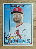 2016 Topps Heritage #411 Lance Lynn