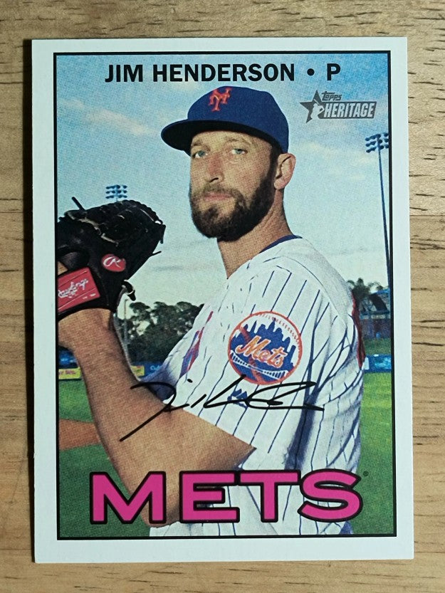 2016 Topps Heritage #512 Jim Henderson