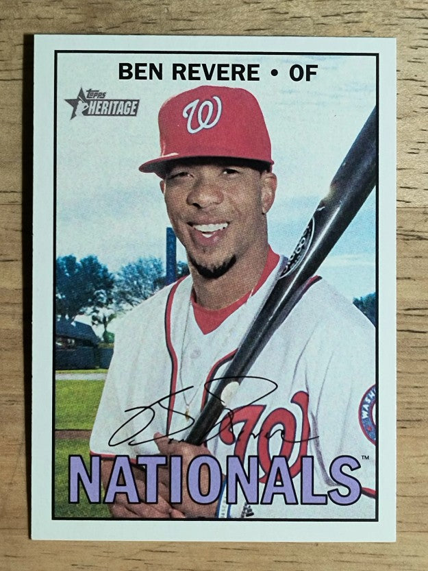 2016 Topps Heritage #520A Ben Revere