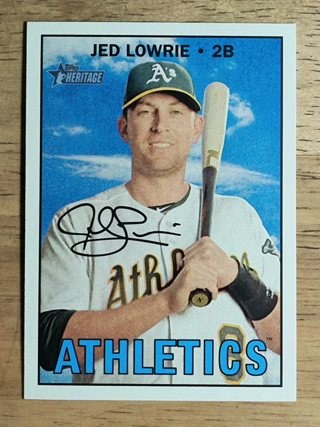 2016 Topps Heritage #527 Jed Lowrie