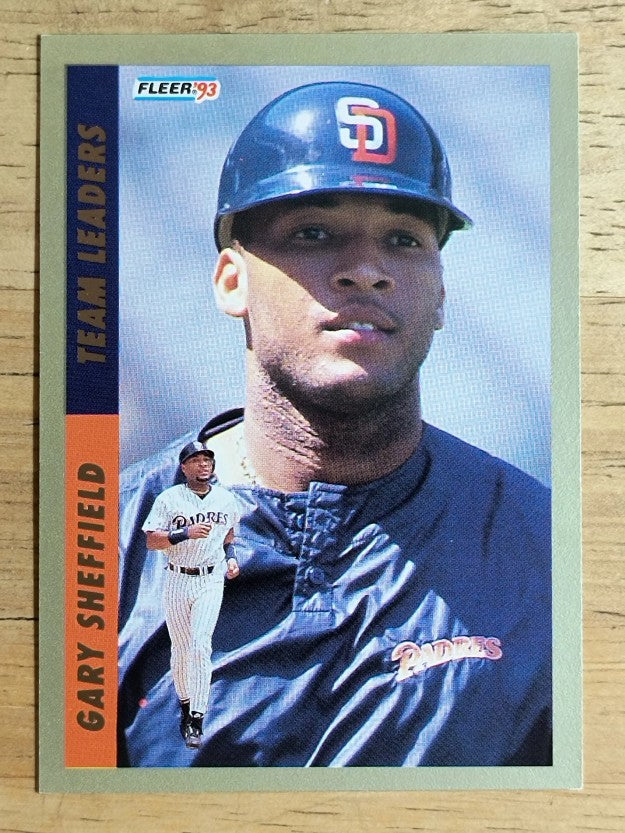 1993 Fleer Team Leaders #NL5 Gary Sheffield