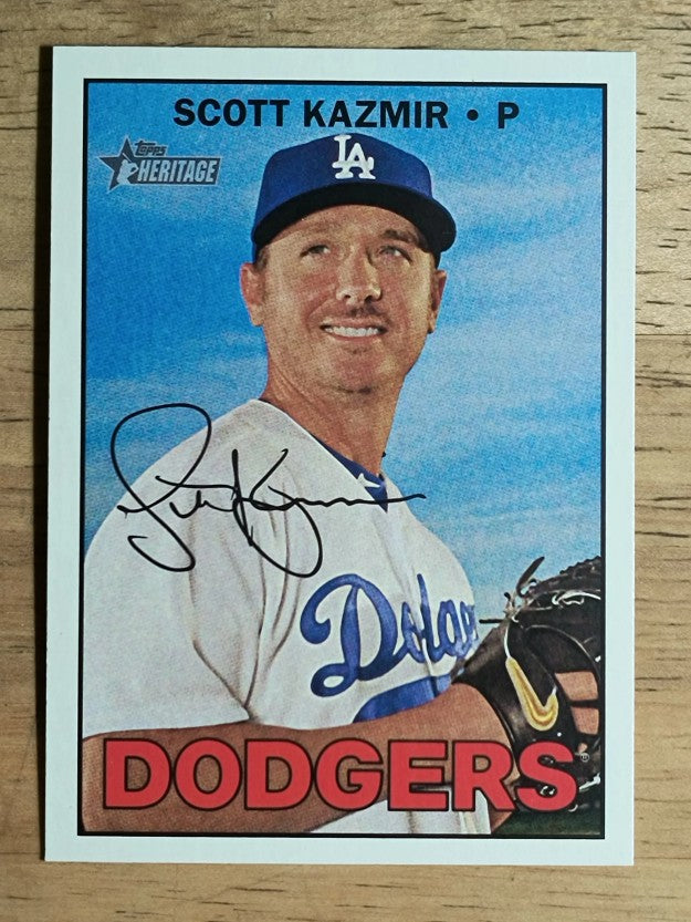 2016 Topps Heritage #528A Scott Kazmir