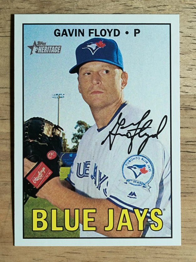 2016 Topps Heritage #534 Gavin Floyd