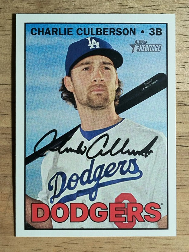 2016 Topps Heritage #560 Charlie Culberson
