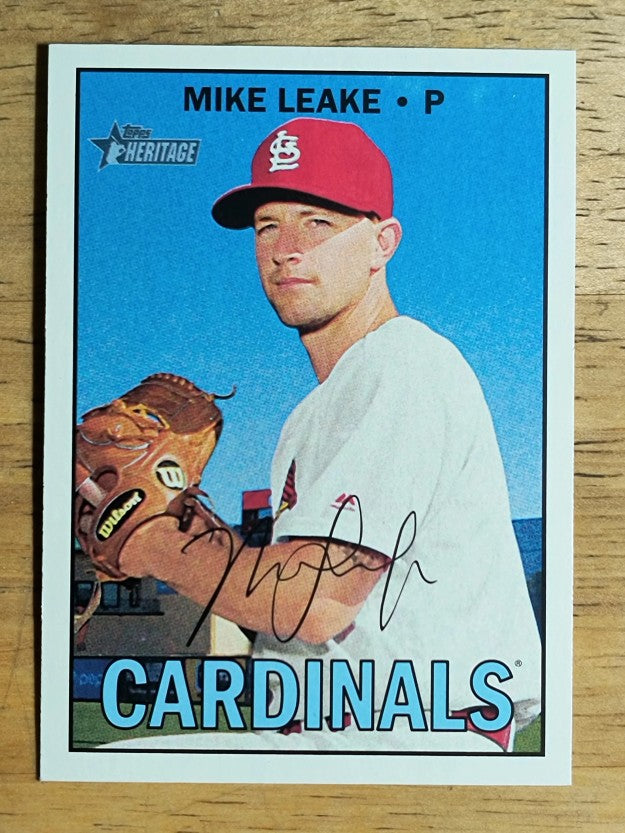 2016 Topps Heritage #580 Mike Leake