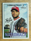 2016 Topps Heritage #584 Yusmeiro Petit