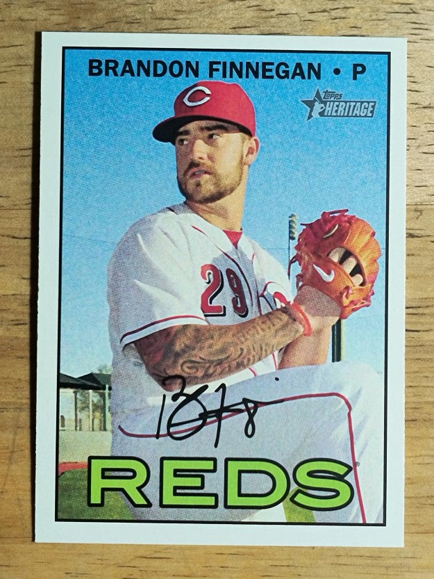 2016 Topps Heritage #603 Brandon Finnegan
