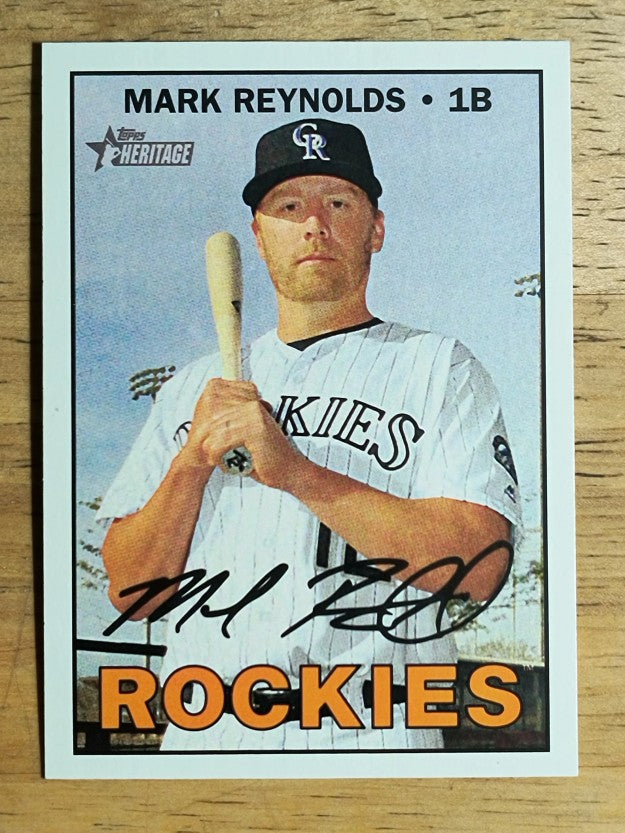 2016 Topps Heritage #607 Mark Reynolds