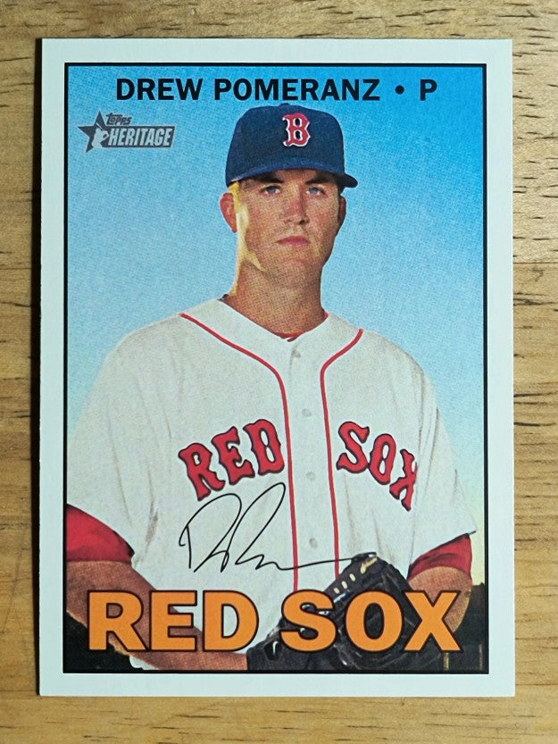 2016 Topps Heritage #614A Drew Pomeranz