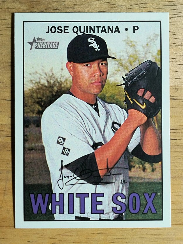 2016 Topps Heritage #617 Jose Quintana