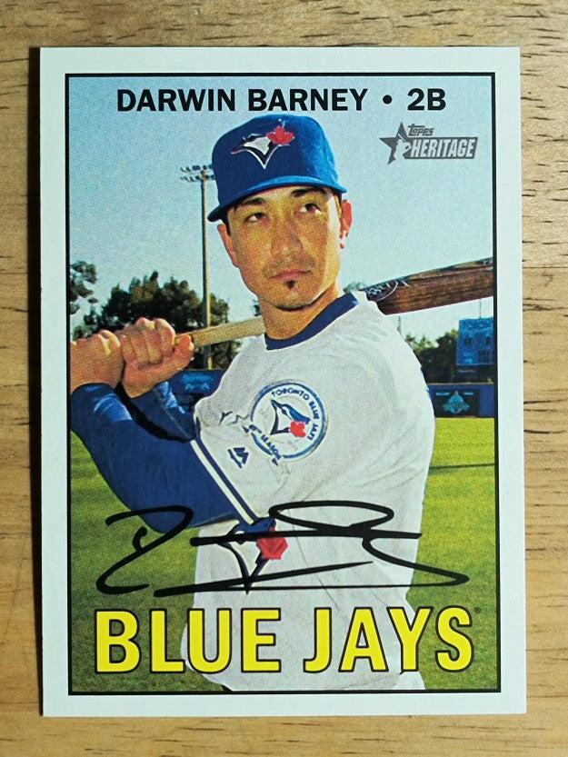 2016 Topps Heritage #664 Darwin Barney