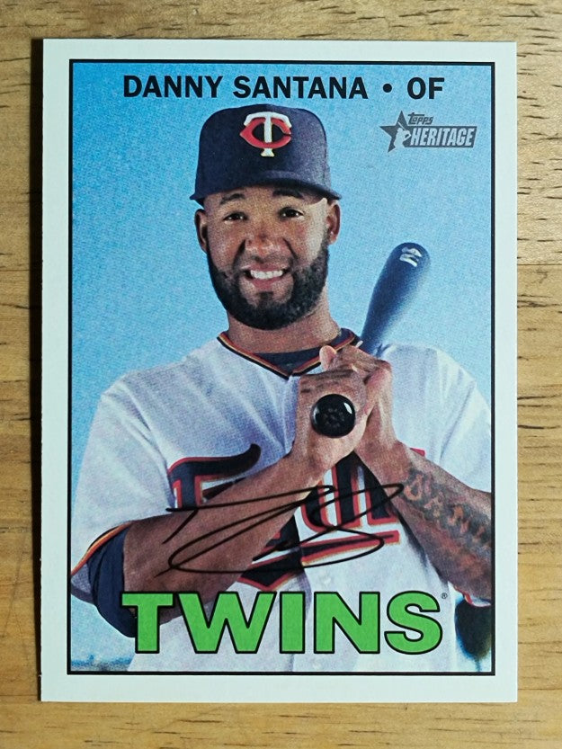 2016 Topps Heritage #670 Danny Santana