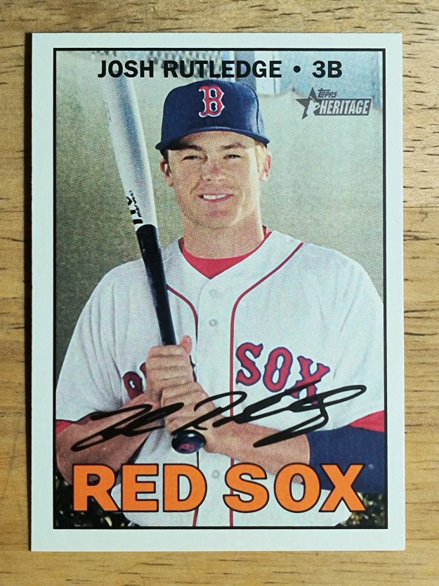 2016 Topps Heritage #681 Josh Rutledge