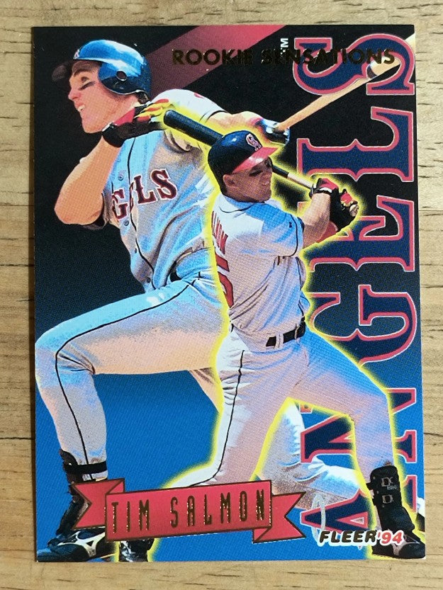 1994 Fleer Rookie Sensations #17 Tim Salmon