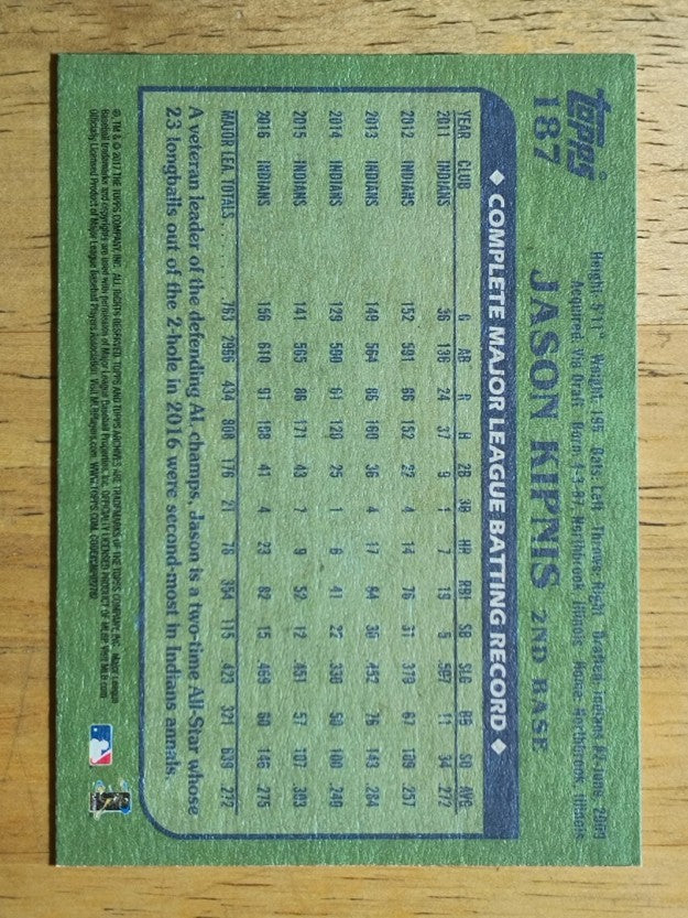 2017 Topps Archives #187 Jason Kipnis