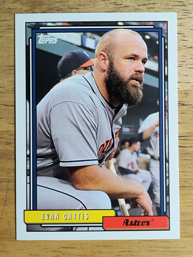 2017 Topps Archives #252 Evan Gattis