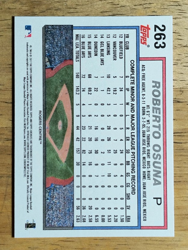 2017 Topps Archives #263 Roberto Osuna
