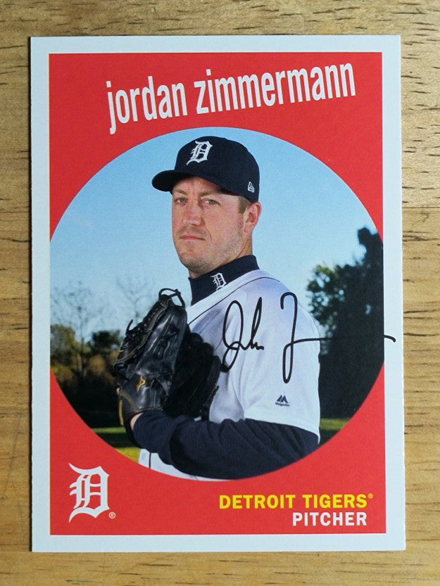 2018 Topps Archives #83 Jordan Zimmermann