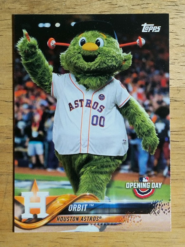 2018 Topps Opening Day Mascots #M13 Orbit
