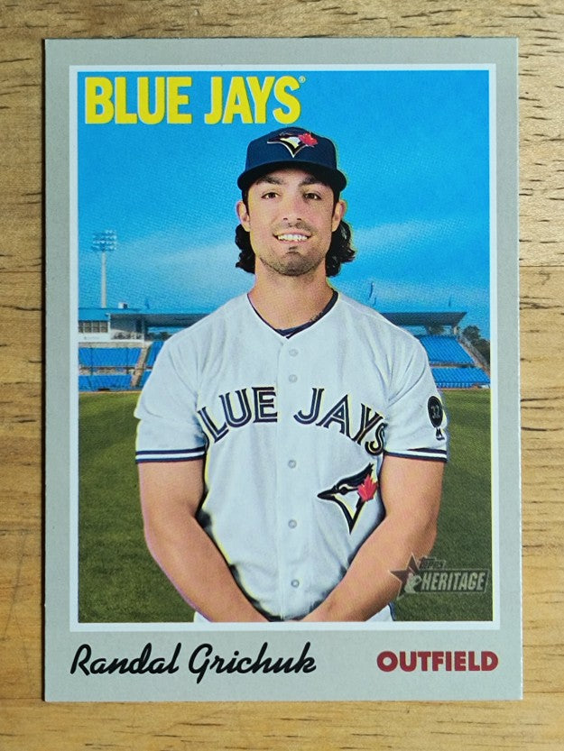2019 Topps Heritage #38 Randal Grichuk
