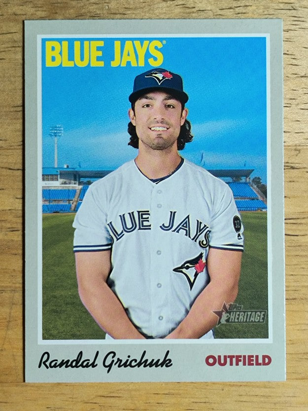 2019 Topps Heritage #38 Randal Grichuk