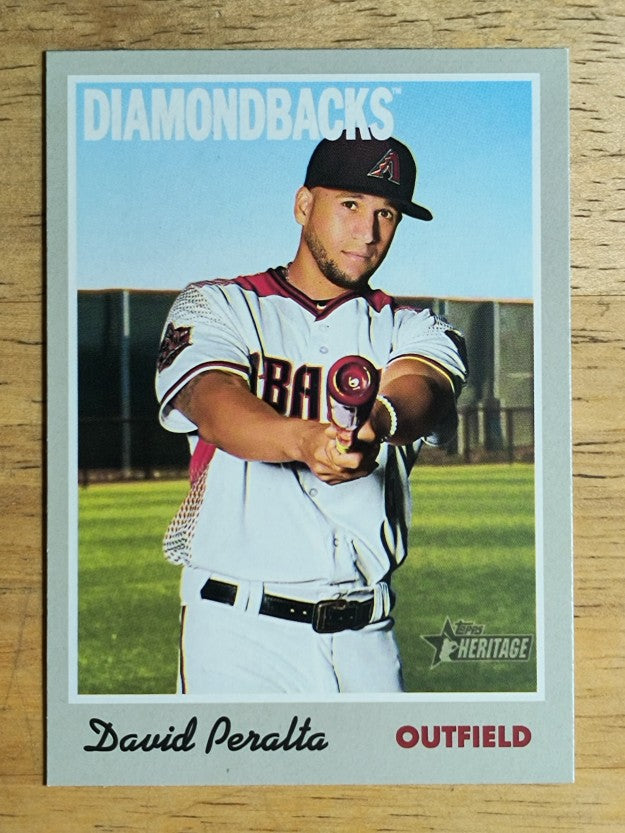2019 Topps Heritage #57 David Peralta